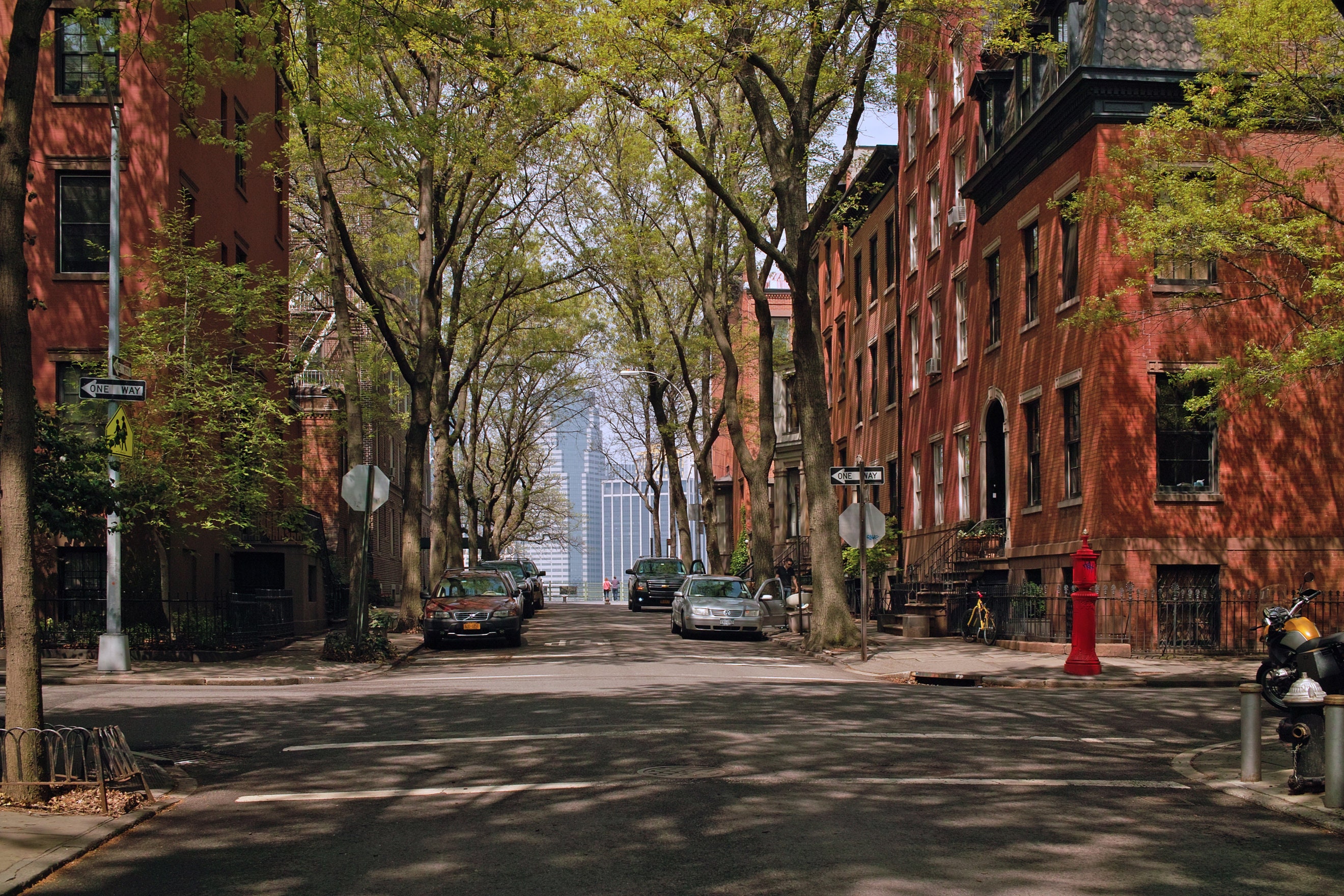 Giclee Print Brooklyn Heights Cranberry Street Urban Etsy