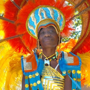 Fine Art Print, Costume, West Indian Carnival, Brooklyn NYC