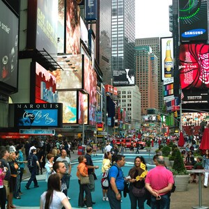 Fine Art Print, Urban Landscape, Times Square, NYC USA