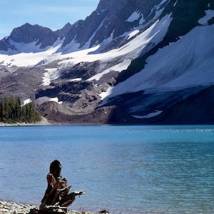 Fine Art Print, Mountain Landscape, Floe Lake, Kootenay National Park, B.C. Canada Full Color