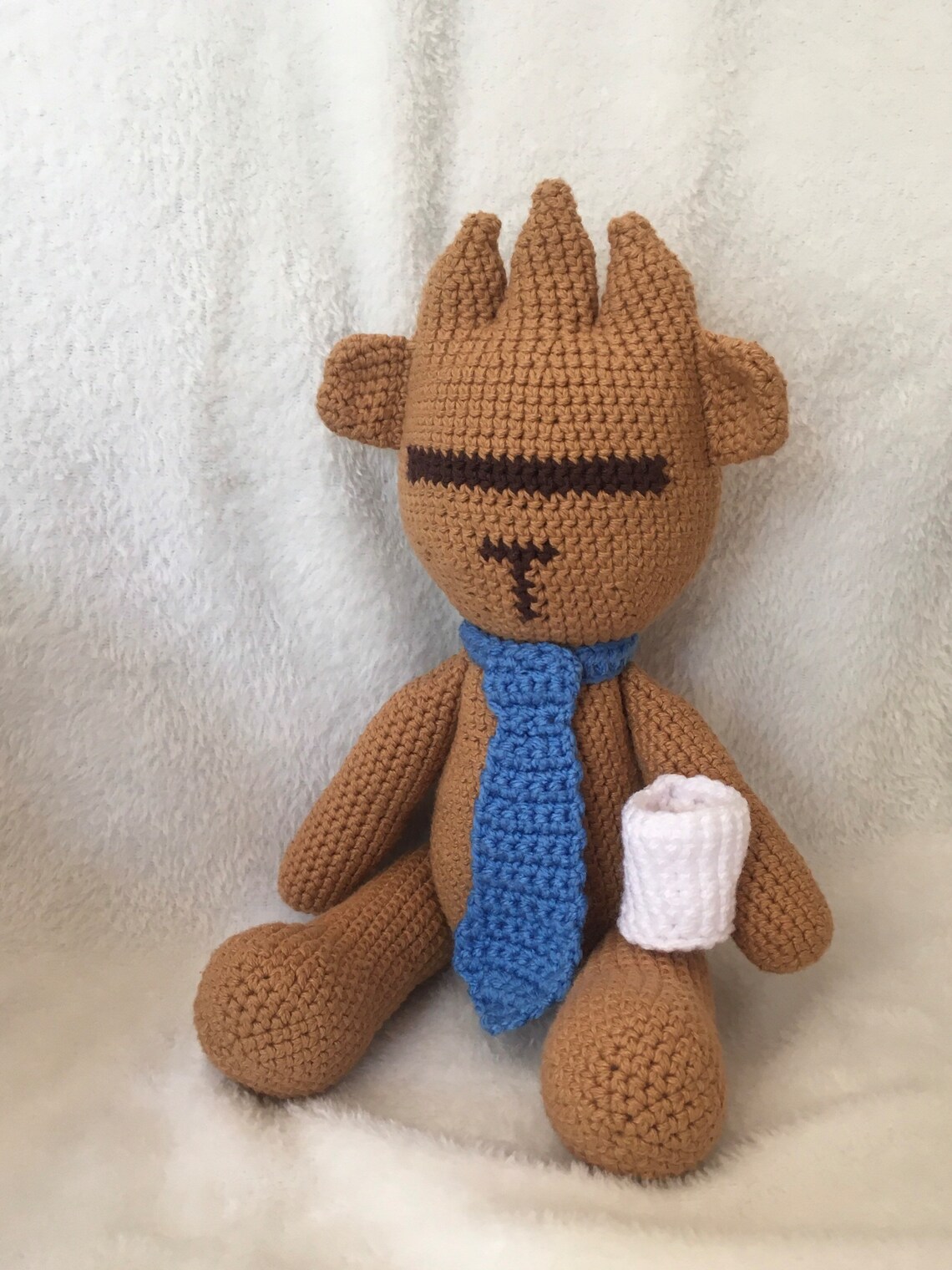 MADE TO ORDER Tomee Bear From Eddsworld Amigurumi Tom Etsy