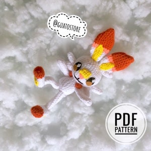 ESPAÑOL Patrón de Amigurumi Scorbunny