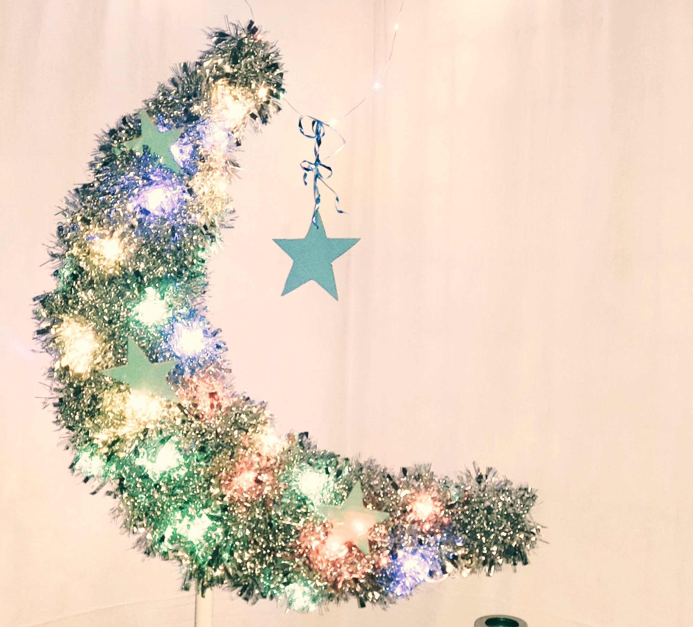 3ft Eid Ul Adha Tree Eid Moon crescent gift decor with bright Etsy