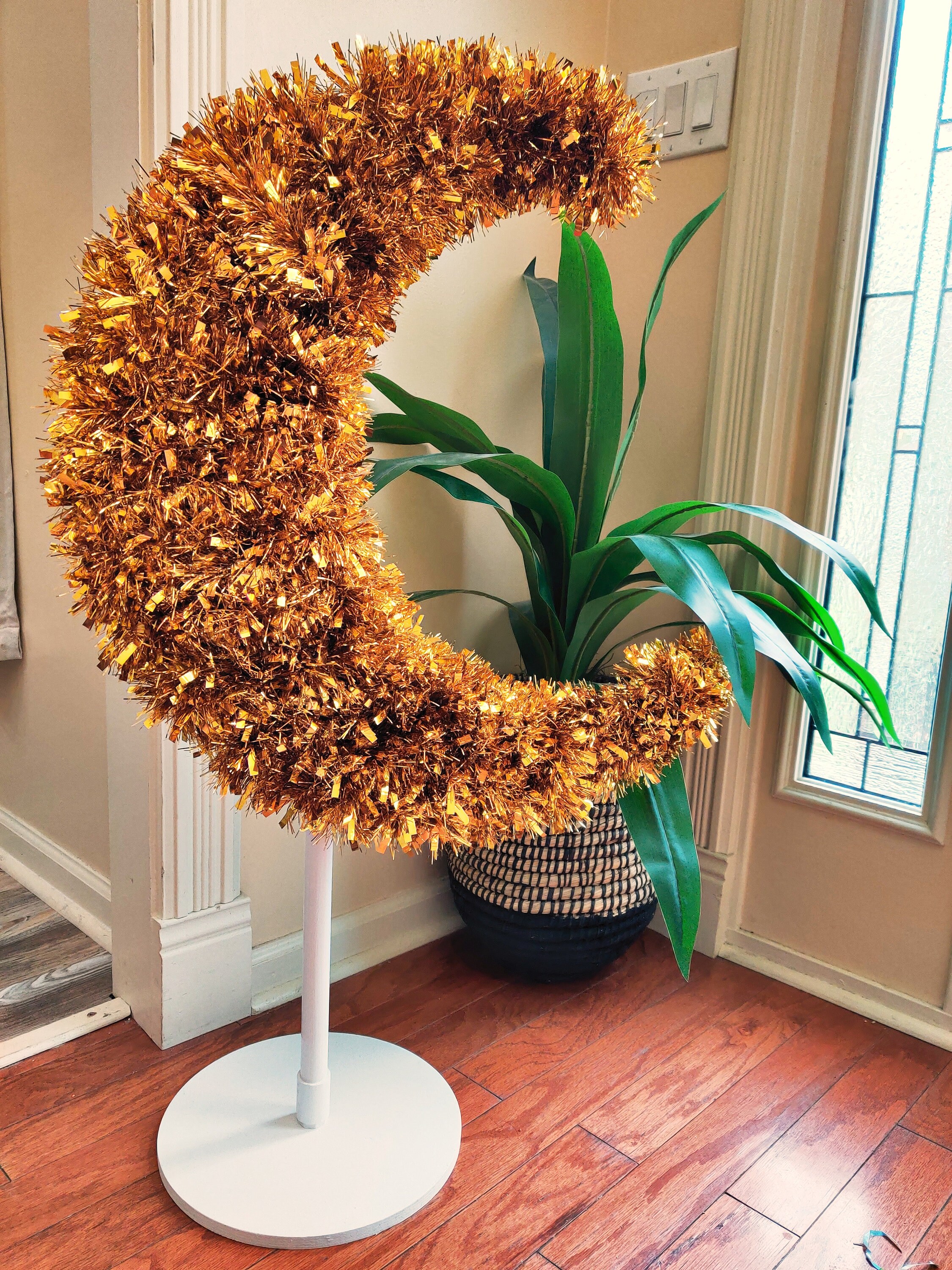 5ft Eid Ul Adha Tree Eid Moon crescent decor with LED lights Etsy