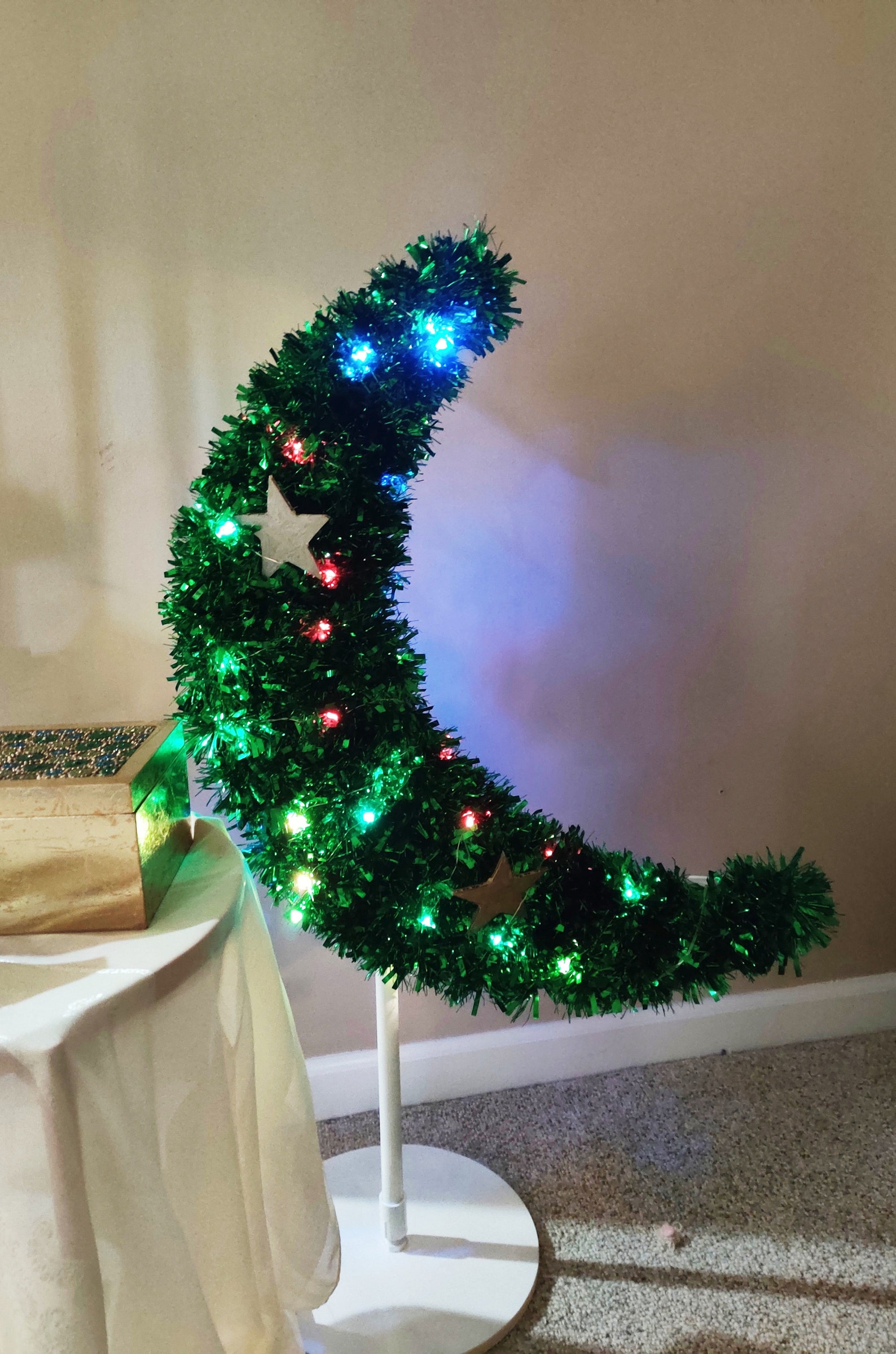 5ft Eid Ul Adha Tree Eid Moon crescent decor with LED lights Etsy