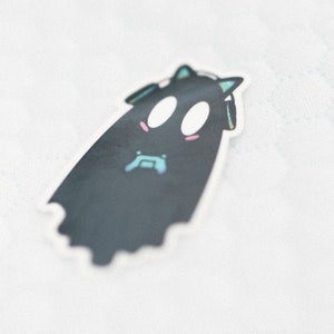 Gamer Ghost Vinyl Sticker