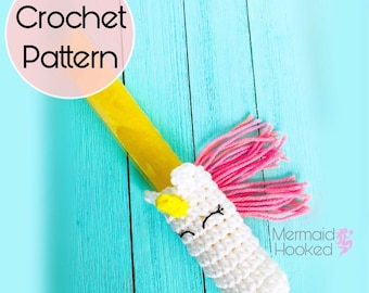 MUSTER - Einhorn Freeze Pop Gemütliche Häkelanleitung - PDF download - Einhorn Geschenk - Eis am Stiel Gemütliche Anleitung - Yogurt Cozy
