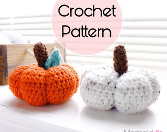 PATTERN- Pumpkin Plush Crochet Pattern- PDF download