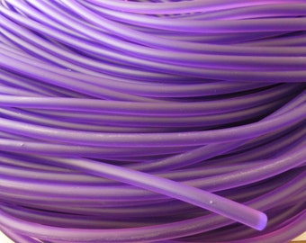 5 m Kautschuk/PVC-Band 5mm violett