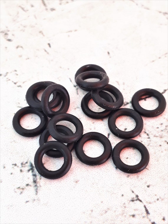 20/100 Silicone O-rings Black