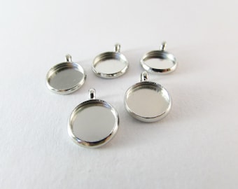 Pendant for cabochons 12mm tray