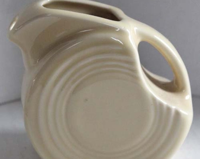Homer Laughlin Fiestaware Mini Pitcher - Mini Sample Pitcher - Retro ...