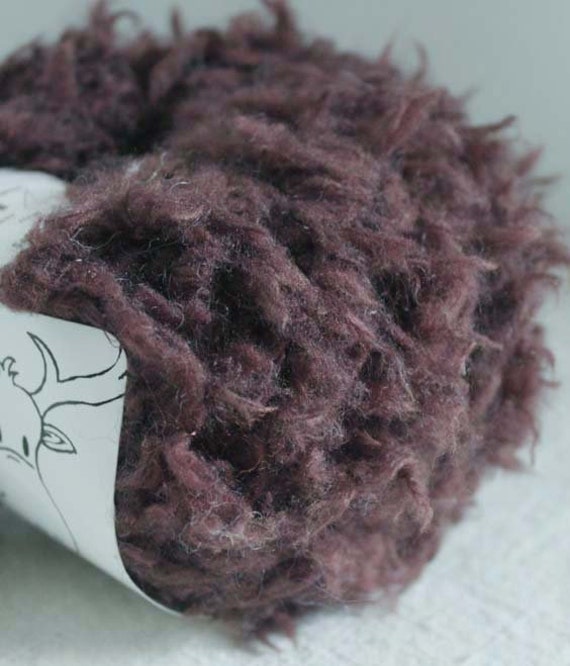 JubileeYarn Chunky Fluffy Faux Fur Eyelash Yarn - 100% Polyester