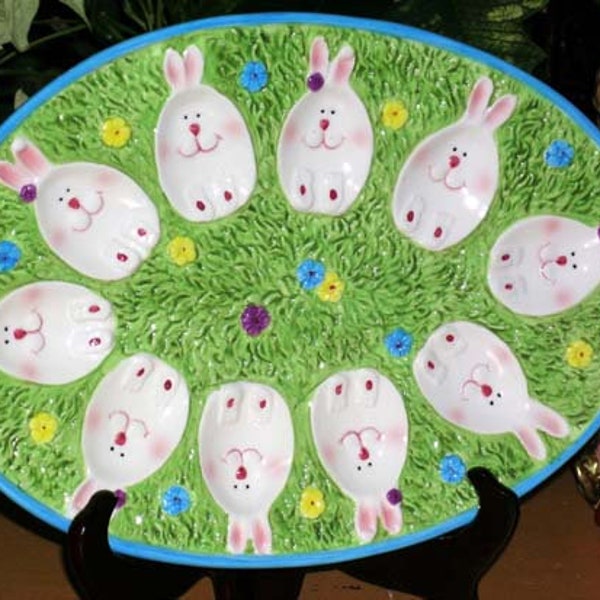 Deviled Egg Ceramic Tree Etsy