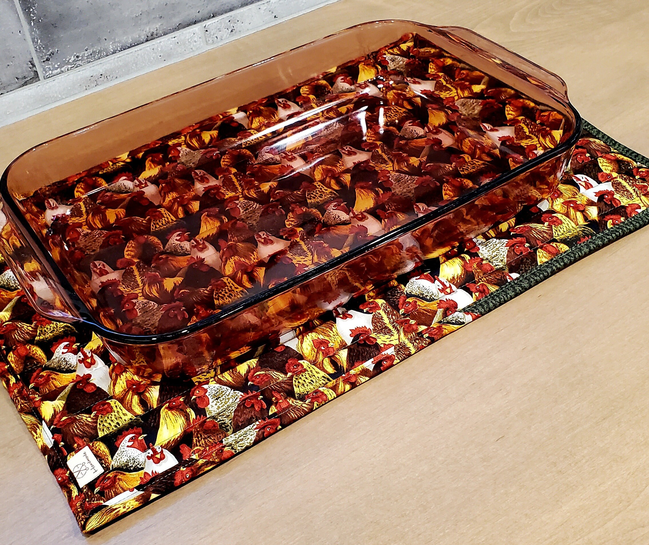 Extra Large Hot Pad Casserole Hot Pad Cold Pad Trivet Table Runner