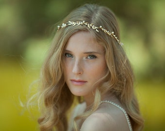 Leaf Bridal headband