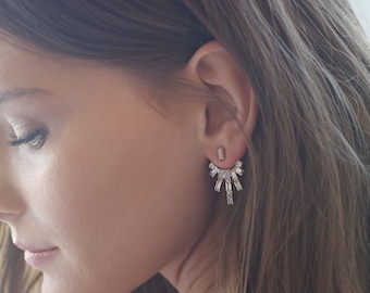 Bridal Ear Jacket, Weddings Earjacket
