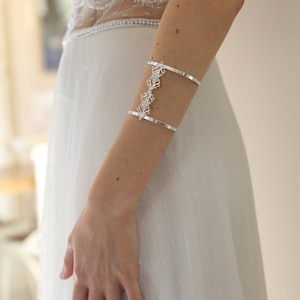 Arm Cuff Bracelet, Wedding Bracele