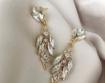 Bridal earrings, Vintage earrings