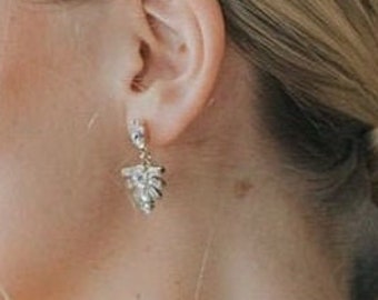 Crystals statement earrings  , Bridal earrings