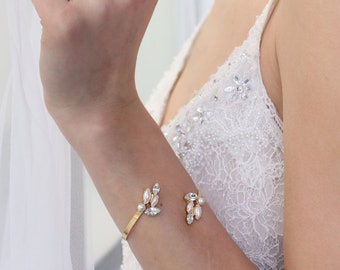Open Cuff Bracelet, wedding bracelet