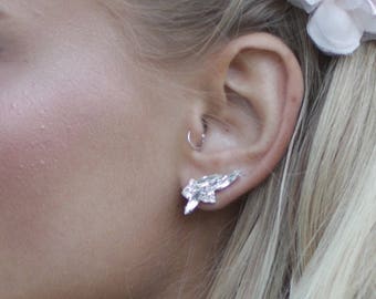 Climbing earrings, Cuff Earrings,Bridal Earring, Wrap earrings