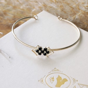 Delicate Gold or Silver arm Bracelet