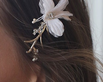 Bridal hair comb, wedding hair accessory