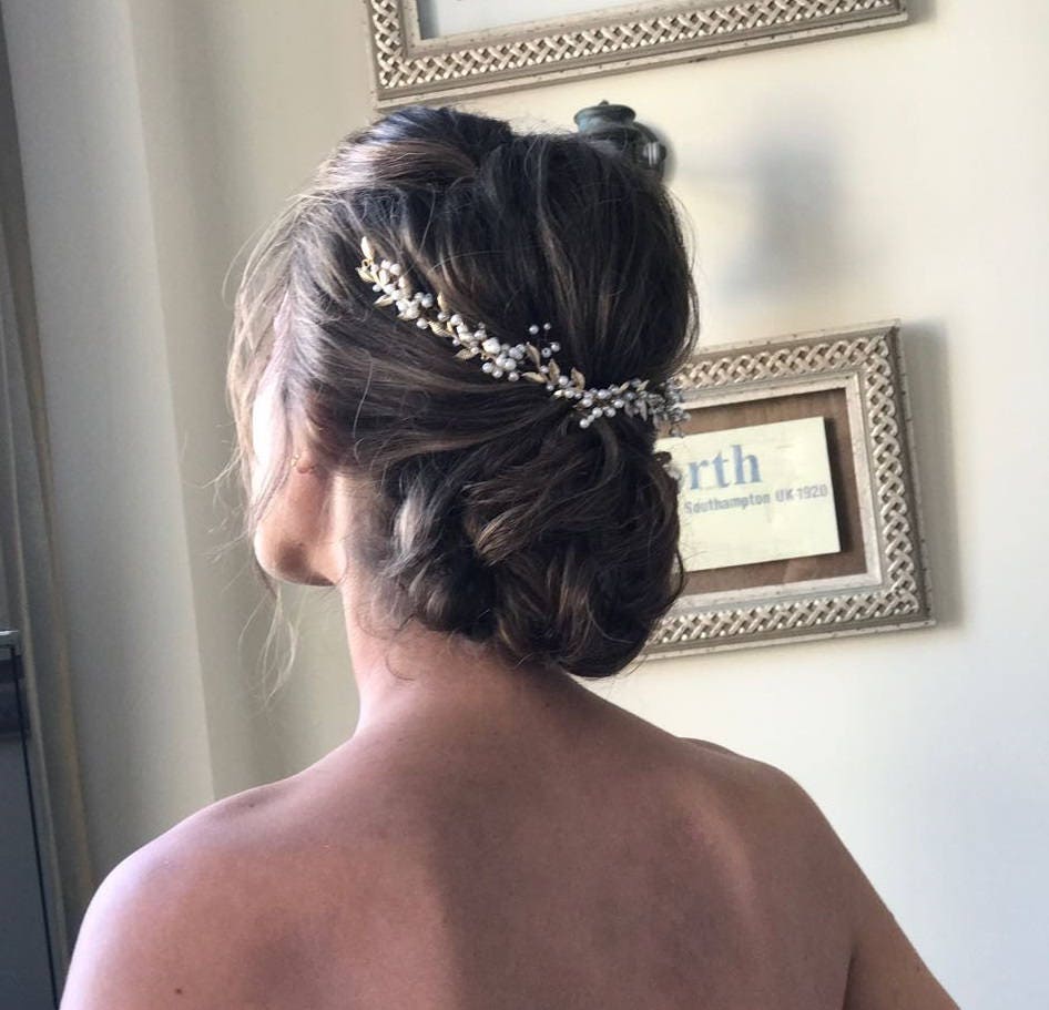 Bridal Headpiece Bridal Hair Vine Bridal Pearl Headpiece Etsy