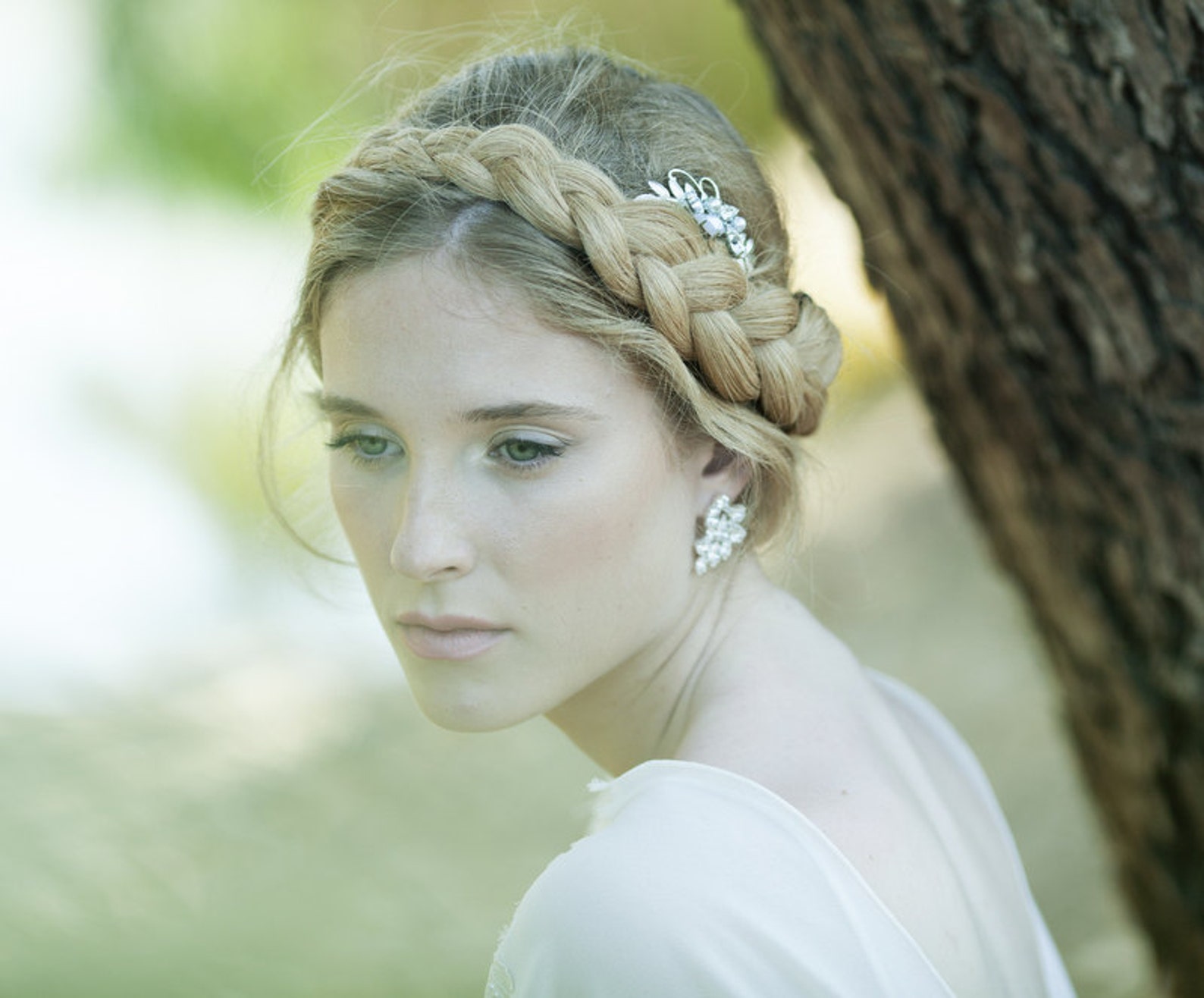 bridal comb headpiece