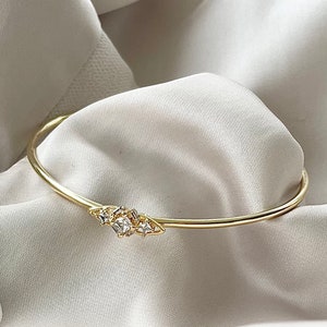 Bridesmaids Bracelet Gifts Set, Adjustable Best friend Personalized Crystal Bracelet, Dainty Bracelets, Wedding Bracelet