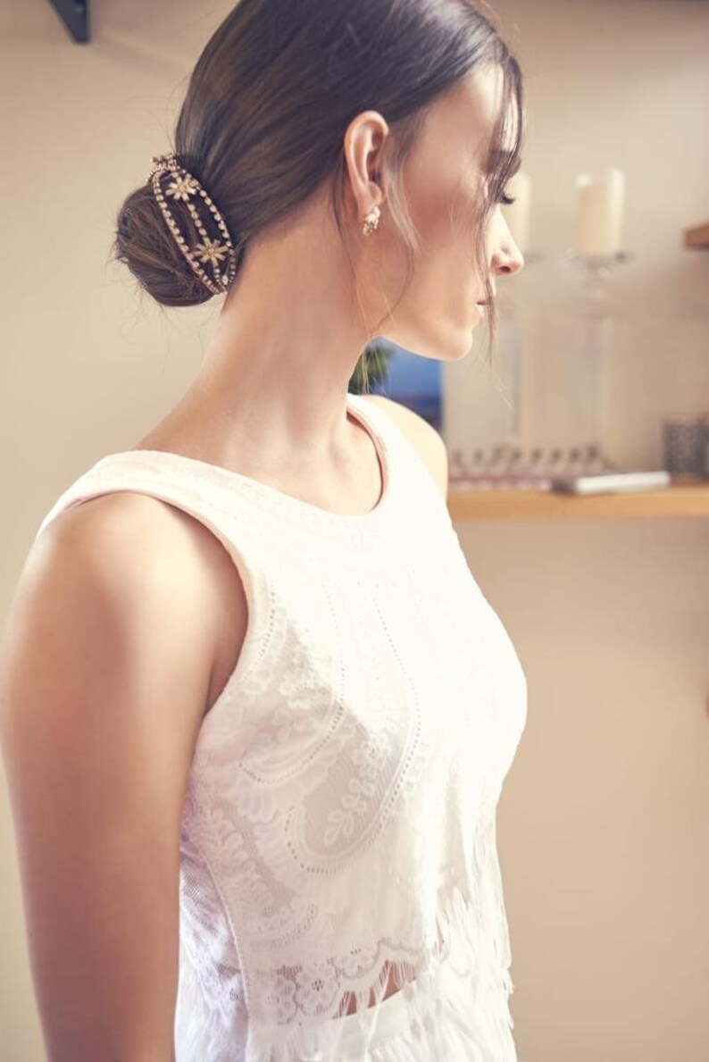 Bridal Crystal Tiara Headband image 3