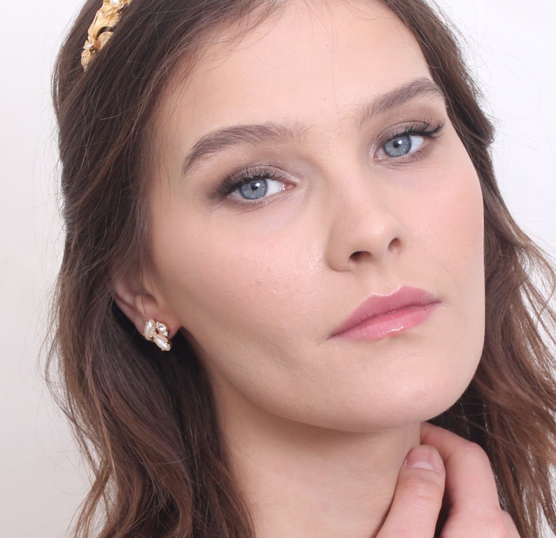 Bridal Earrings Wedding Earrings pearls Earrings Etsy