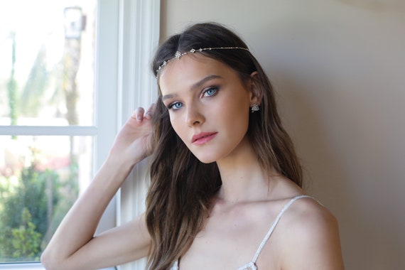 Braut Stirnband Mit Strass – Gold, 13,5 Cm, Kopfschmuck Für Hochzeit, Brautjungfern & Festliche Anlässe