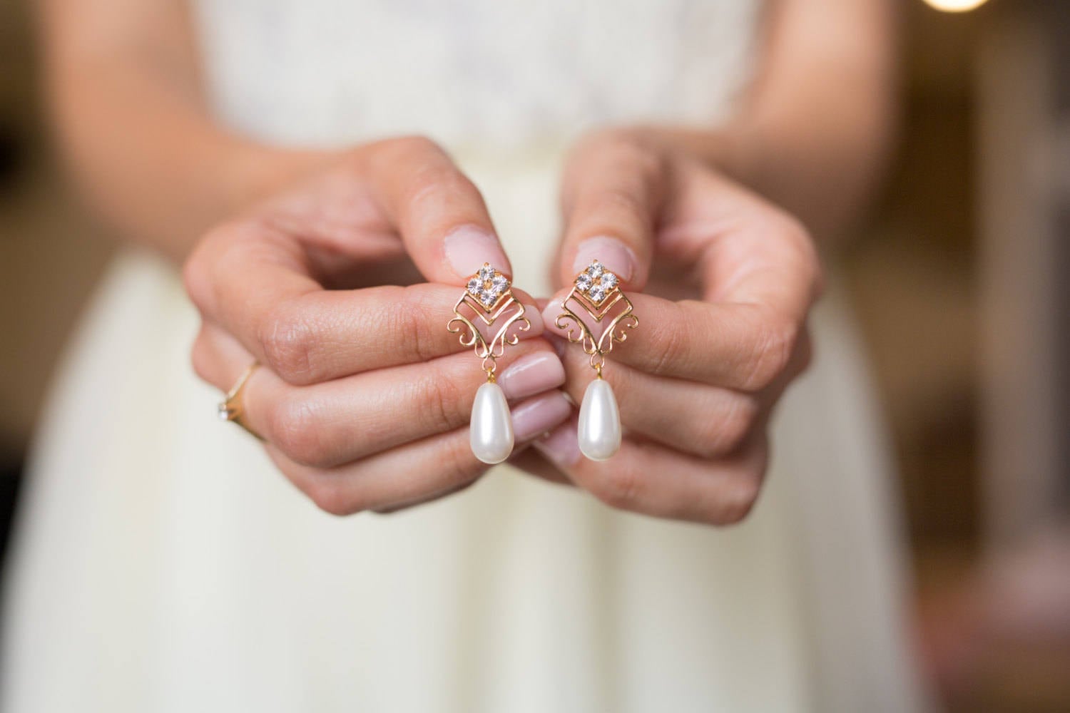 Bridal Pearl Earrings | Etsy