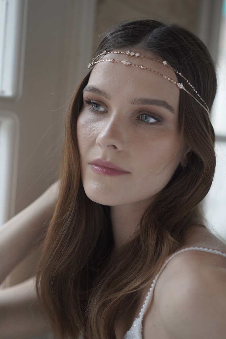 Bridal Forehead Jewelry Etsy