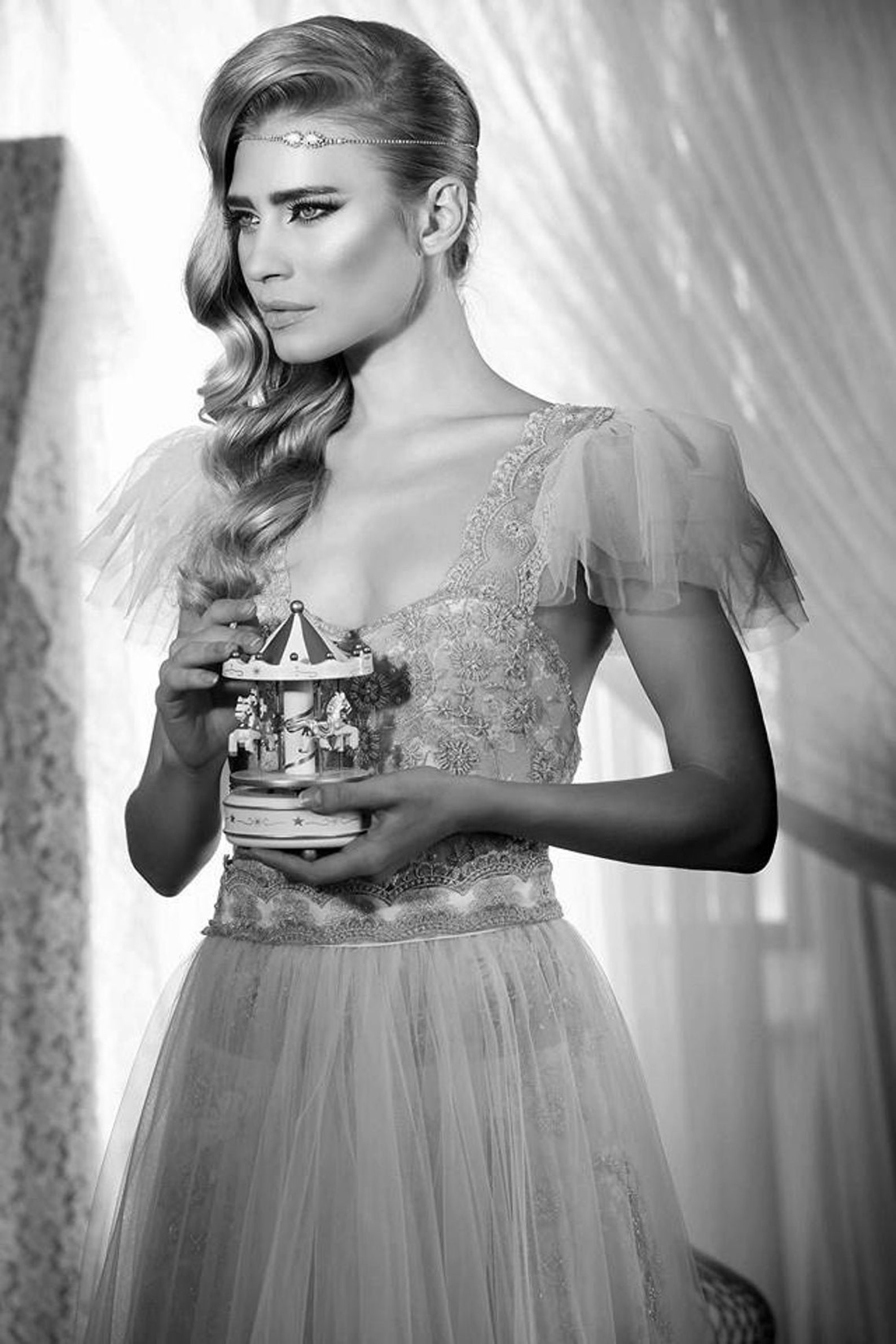 bridal headpieces crystal