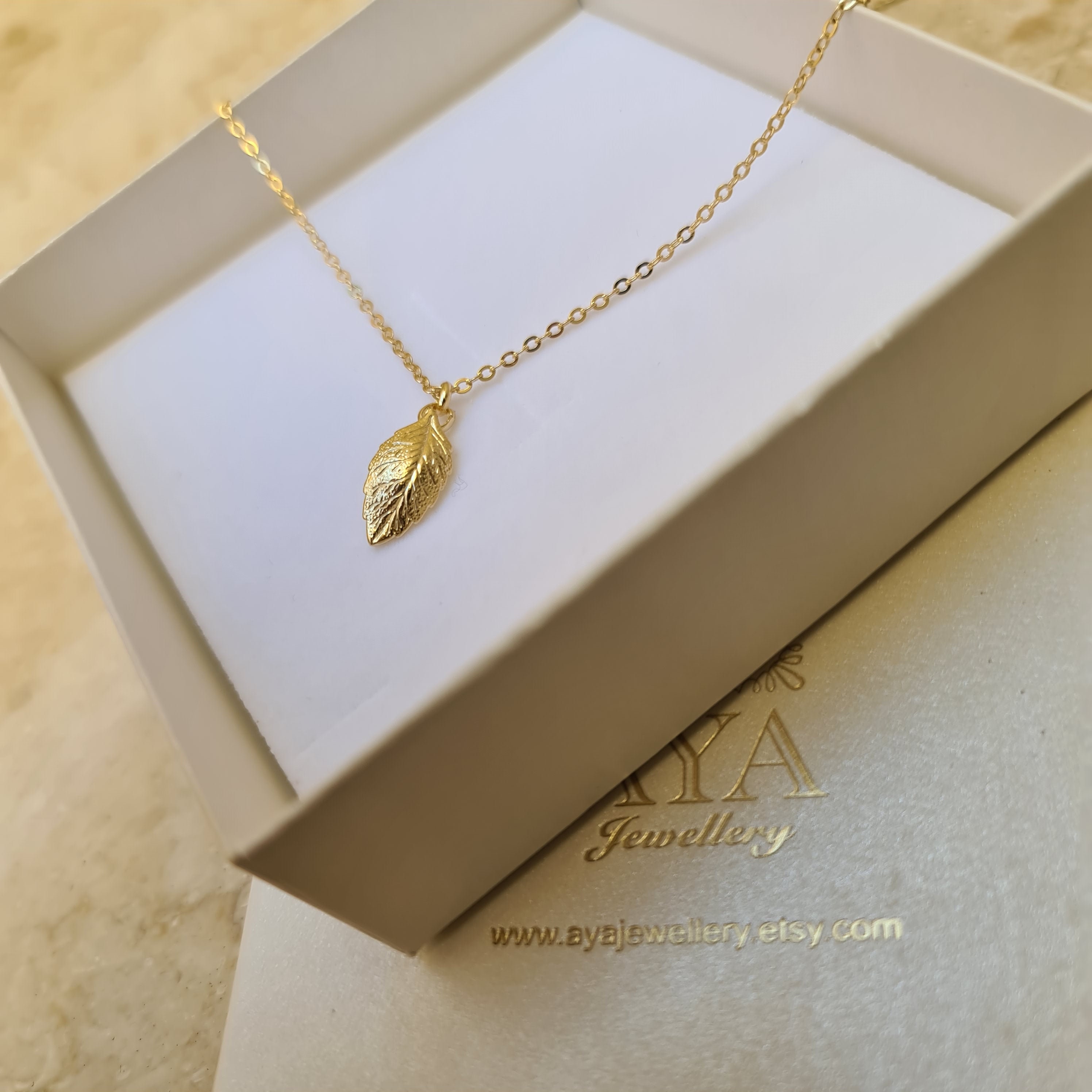 Gold leaf jewellery clearance