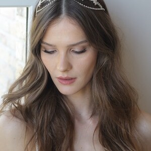 Bridal Crystal Tiara Headband image 2