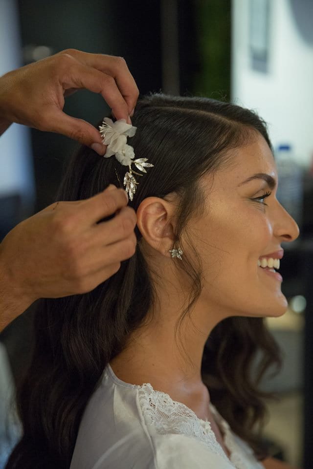 Bridal Hair Comb Silk Flower Hair Combs Bride Hair Comb Etsy Israel