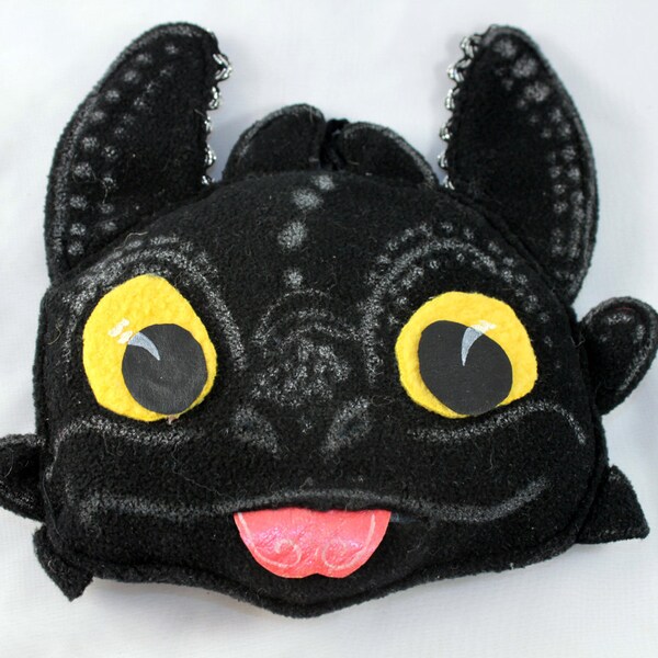 Night Fury Toothless Toy Dragon, gift for girls, gift for boys, fairy tale black dragon, kind cute dragon