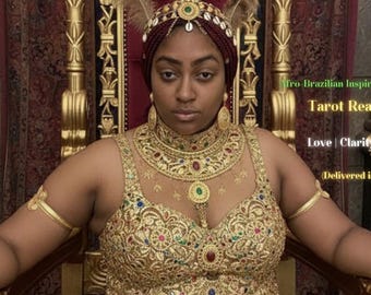 アフロ・ブラジル式タロットリーディング｜キンバンダのスピリチュアルガイダンス｜愛、人生、そして先祖からのメッセージ｜直感リーディング