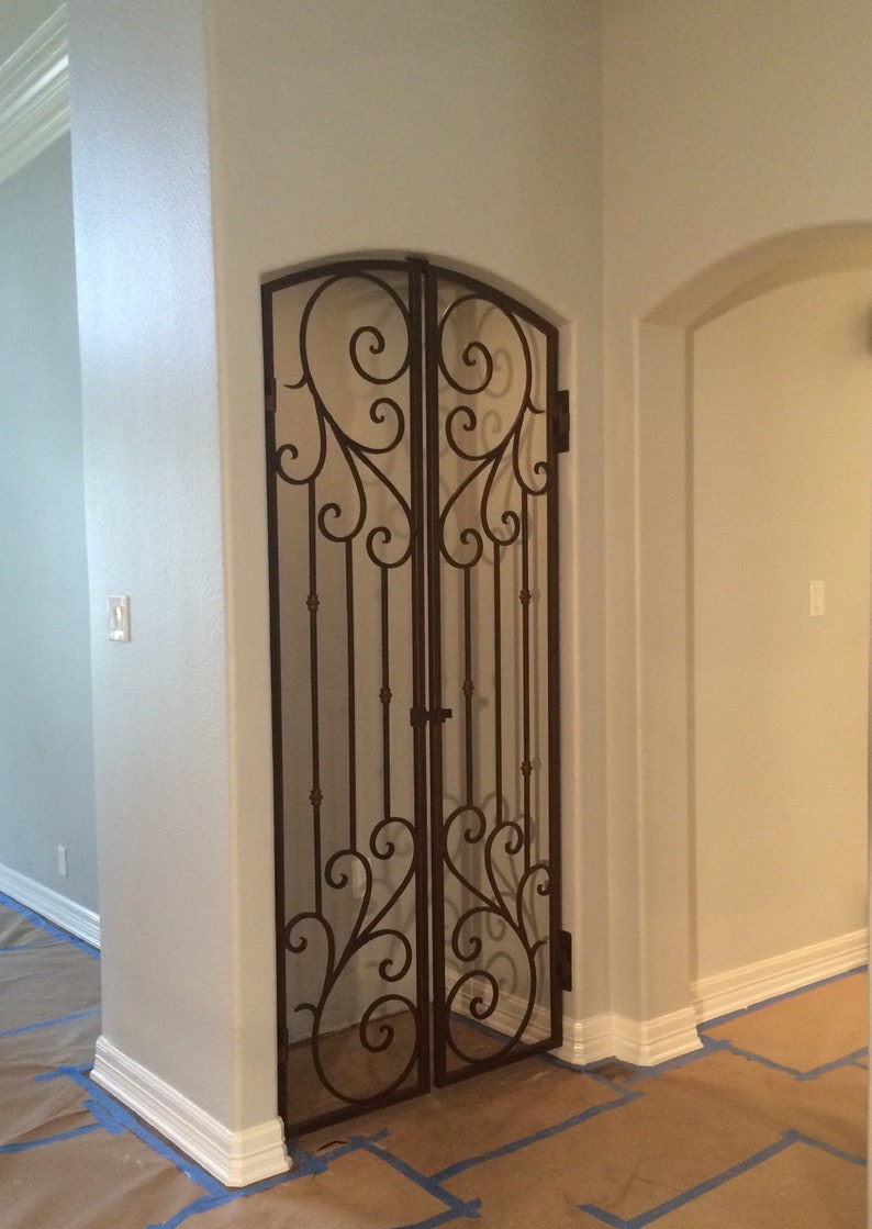 San Antonio Wine Cellar Iron Door Etsy