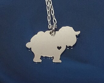 Personalized Sheep Necklace – Sterling Silver, Gold & Rose Gold Filled