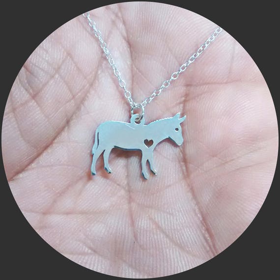 donkey necklace