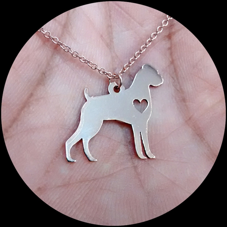 Personalized Golden Doodle Necklace – Sterling Silver Engraved Pet Pendant bild 3