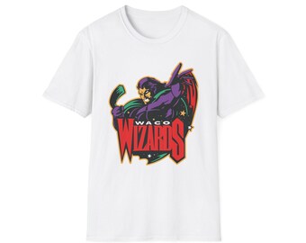 Koszulka Waco Wizards WPHL | Logo retro hokeja WACO TEXAS