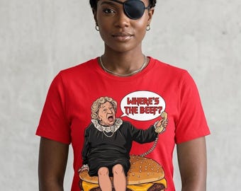 Gdzie jest wołowina? Koszulka Wendy's z 1984 roku | Grafika retro burger