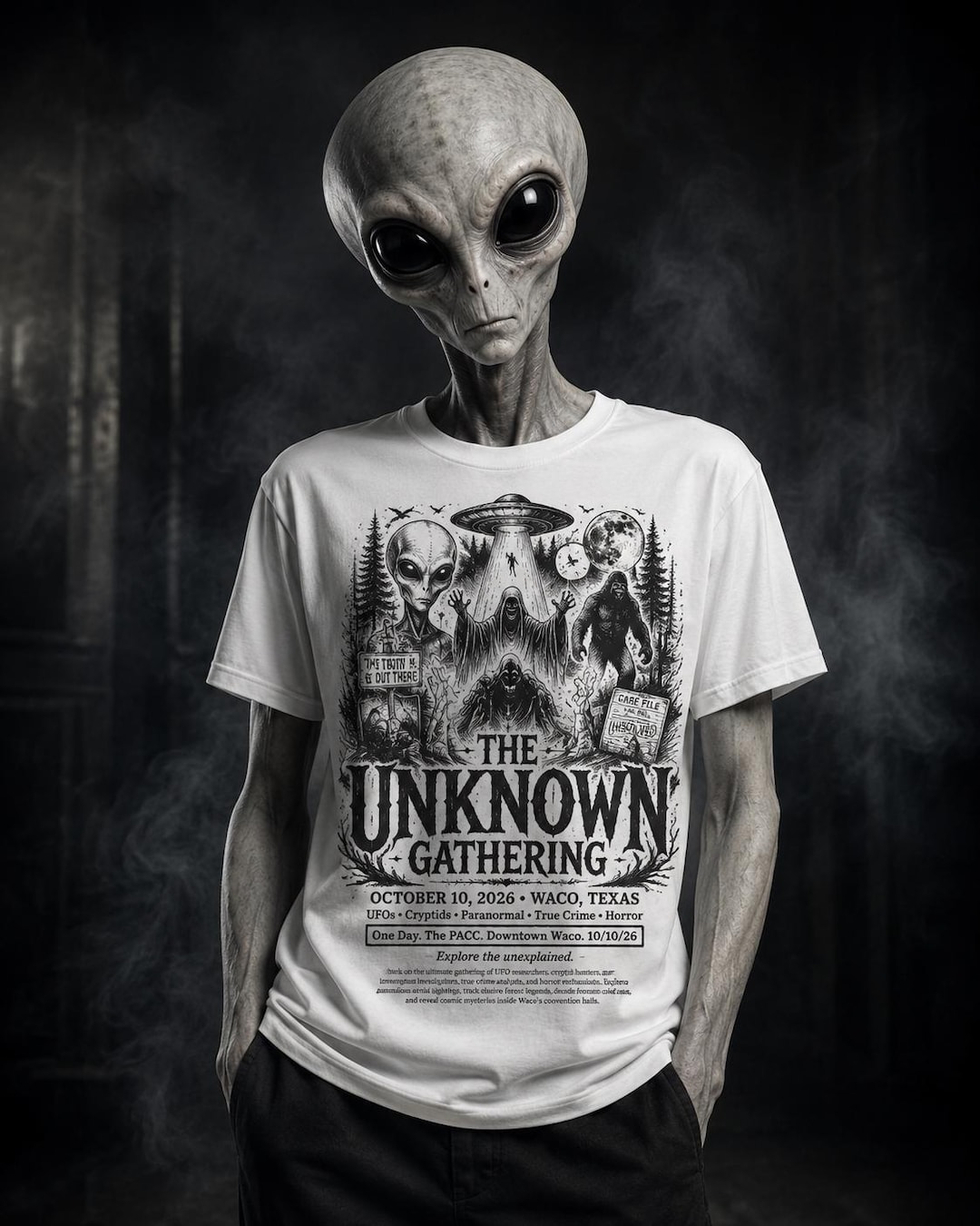 Unknown Gathering T-Shirt — White