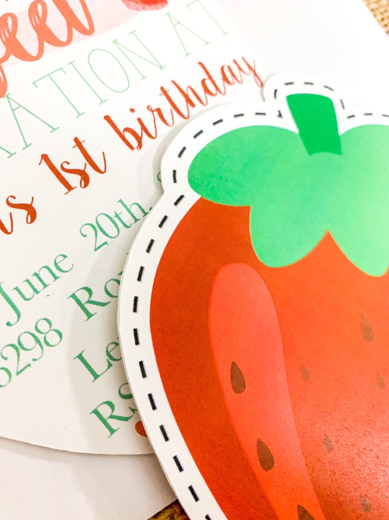 sweet one invite sweet one birthday strawberry birthday strawberry party Strawberry invite sweet one party berry sweet invite
